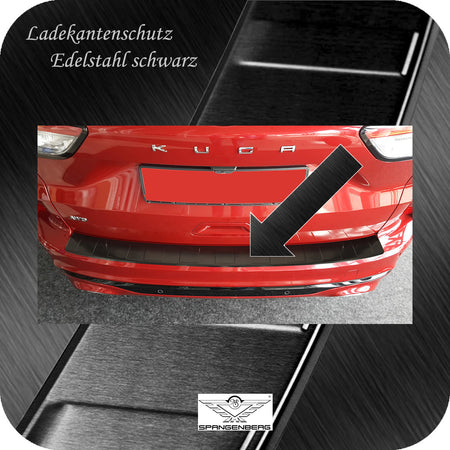 Ladekantenschutz Edelstahl schwarz Ford Kuga III ab 09.2019- nur ST-Line 3245270b