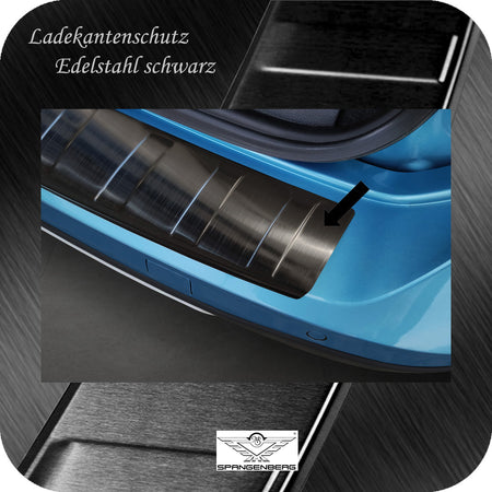 Ladekantenschutz Edelstahl schwarz für Ford Tourneo Connect III 10.2021- 3245274 d