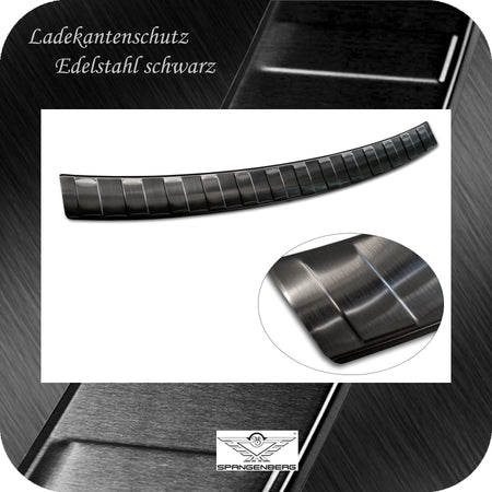 Ladekantenschutz Edelstahl schwarz für Skoda Fabia III Kombi Mopf 08.18- 3245276 e