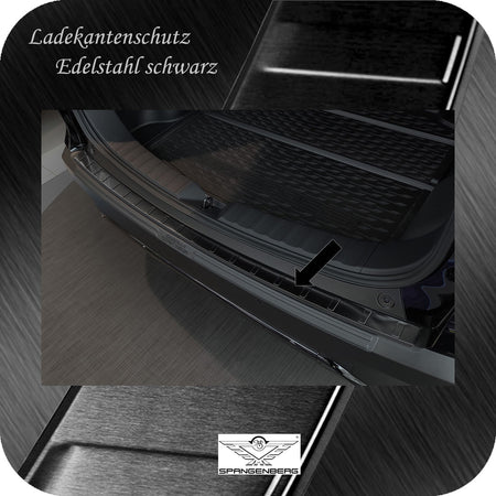 Ladekantenschutz Edelstahl schwarz für Toyota Corolla Cross ab 11.2022- 3245284 a