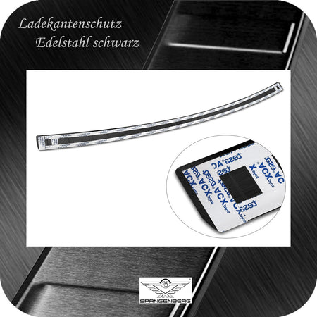 Ladekantenschutz Edelstahl schwarz für Toyota Corolla Cross ab 11.2022- 3245284 f