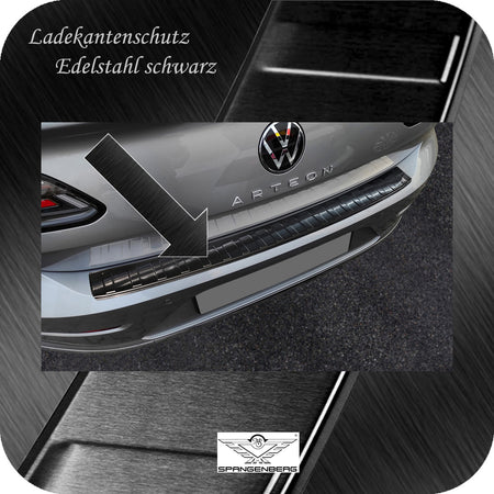 Ladekantenschutz Edelstahl schwarz VW Arteon Shooting Brake ab 06.2020- 3245291a