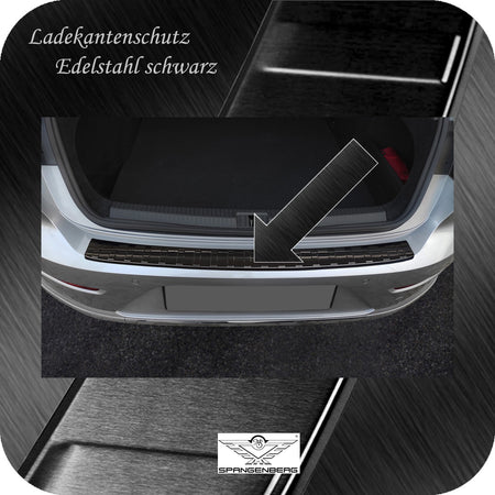 Ladekantenschutz Edelstahl schwarz VW Arteon Shooting Brake ab 06.2020- 3245291c