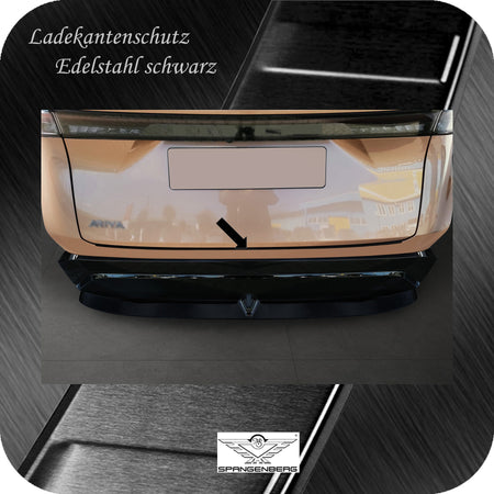 Ladekantenschutz Edelstahl schwarz für Nissan Ariya SUV ab Bj. 04.2022- 3245296 d