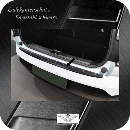 Ladekantenschutz Edelstahl schwarz für Volvo EX30 ab Baujahr 12.2023- 3245302 a