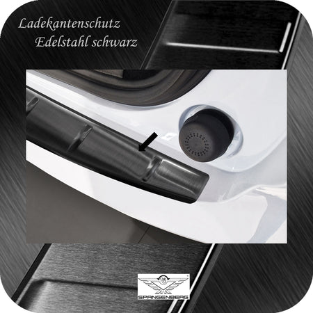 Ladekantenschutz Edelstahl schwarz für Volvo EX30 ab Baujahr 12.2023- 3245302 c