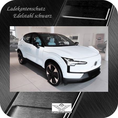 Ladekantenschutz Edelstahl schwarz für Volvo EX30 ab Baujahr 12.2023- 3245302 h