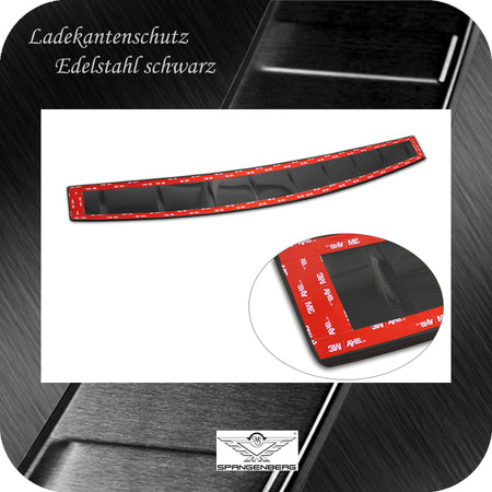 Ladekantenschutz Edelstahl schwarz für VW Passat Variant B9 ab 02.2024- 3245306 f