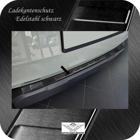 Ladekantenschutz Edelstahl schwarz für Dacia Duster III 3.Gen. ab 05.24- 3245308b