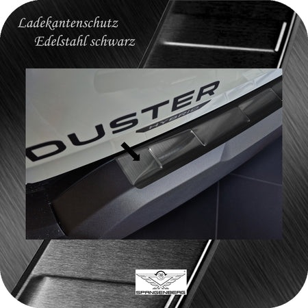 Ladekantenschutz Edelstahl schwarz für Dacia Duster III 3.Gen. ab 05.24- 3245308d