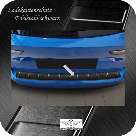 Ladekantenschutz Edelstahl schwarz für Opel Astra L Sports Tourer 10.22- 3245309 c