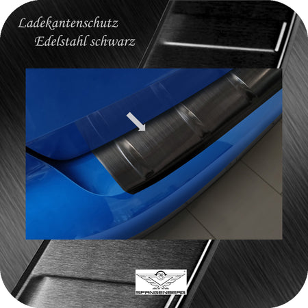 Ladekantenschutz Edelstahl schwarz für Opel Astra L Sports Tourer 10.22- 3245309 d