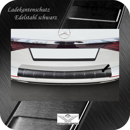 Ladekantenschutz Edelstahl schwarz Mercedes E-Klasse T-Modell S214 2023- 3245314c