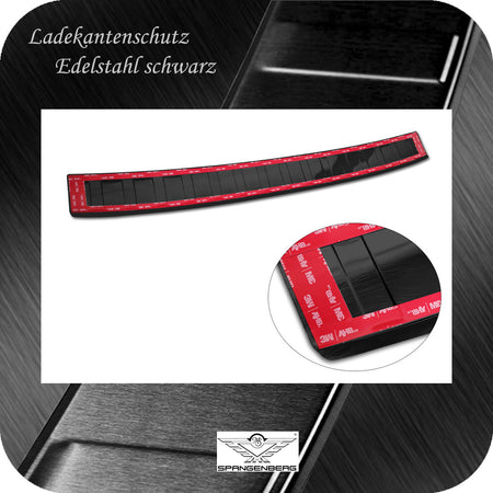 Ladekantenschutz Edelstahl schwarz für Cupra Born ab Baujahr 09.2021- 3245329 f