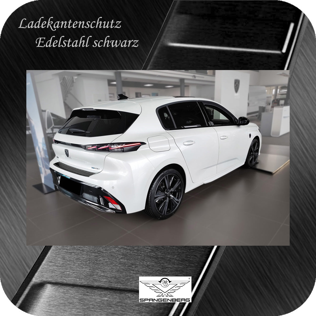 Ladekantenschutz Edelstahl schwarz für Cupra Born ab Baujahr 09.2021- 3245329 g