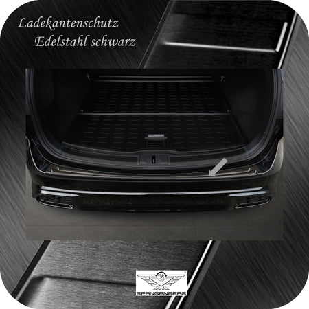 Ladekantenschutz Edelstahl schwarz für Lexus RX V Typ AL30 ab Bj 6.2022- 3245333 b