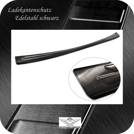 Ladekantenschutz Edelstahl schwarz für Lexus RX V Typ AL30 ab Bj 6.2022- 3245333 e