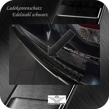 Ladekantenschutz Edelstahl schwarz für Subaru Forester V SK ab 05.2019- 3245335 a