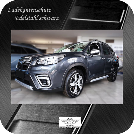 Ladekantenschutz Edelstahl schwarz für Subaru Forester V SK ab 05.2019- 3245335 g