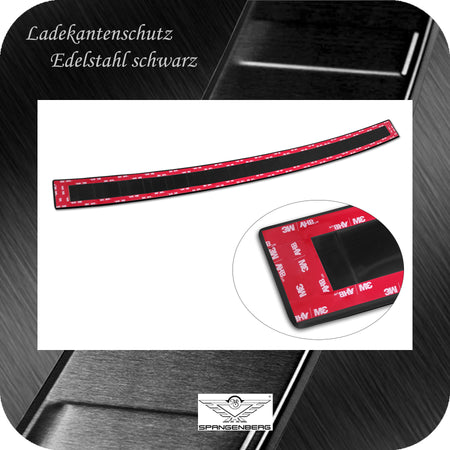 Ladekantenschutz Edelstahl schwarz für BMW 5er Touring G31 Mopf 06.2020- 3245339 f