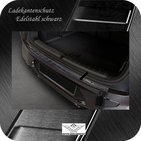Ladekantenschutz Edelstahl schwarz für BMW X4 G02 M Competition 08.2021- 3245342 a