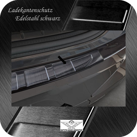 Ladekantenschutz Edelstahl schwarz für BMW X4 G02 M Competition 08.2021- 3245342 c