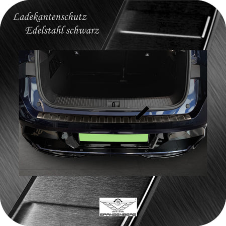 Ladekantenschutz Edelstahl schwarz für Renault Megane E-Tech ab 10.2021- 3245344 b
