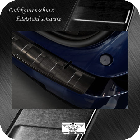 Ladekantenschutz Edelstahl schwarz für Renault Megane E-Tech ab 10.2021- 3245344 d