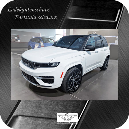 Ladekantenschutz Edelstahl schwarz für Jeep Grand Cherokee WL ab 5.2022- 3245345 h