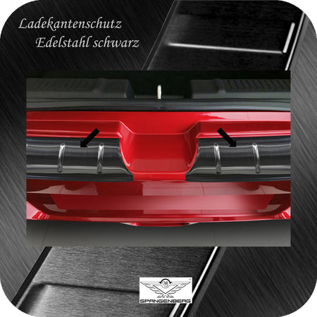 Ladekantenschutz Edelstahl schwarz für Suzuki Swift VII 5-Türer 04.2024- 3245347 e