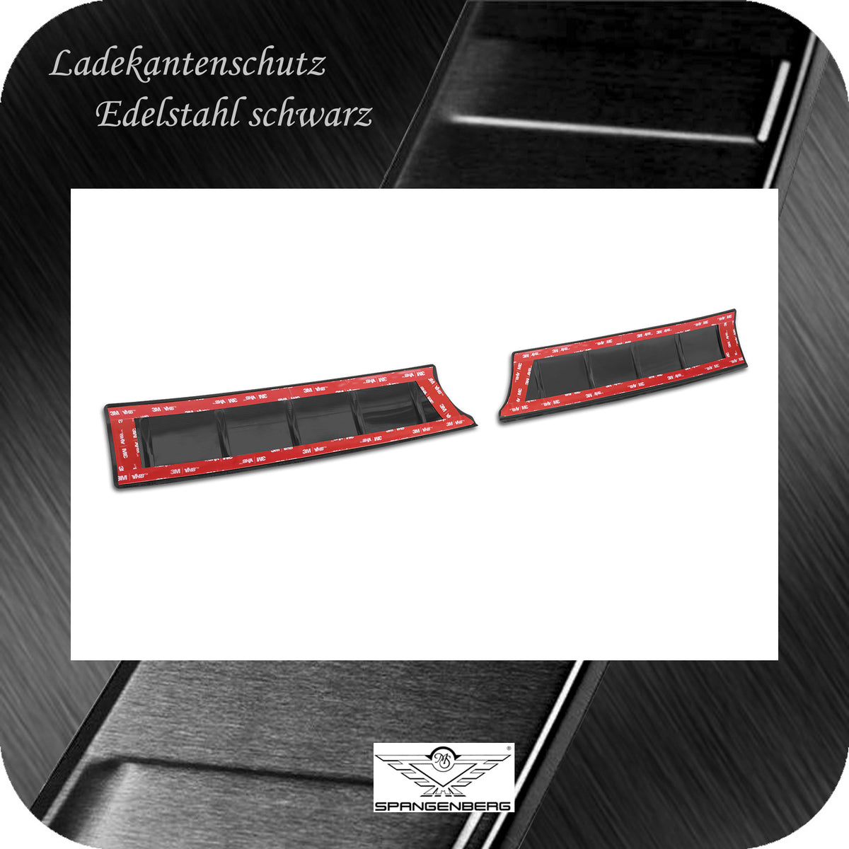 Ladekantenschutz Edelstahl schwarz für Suzuki Swift VII 5-Türer 04.2024- 3245347 g