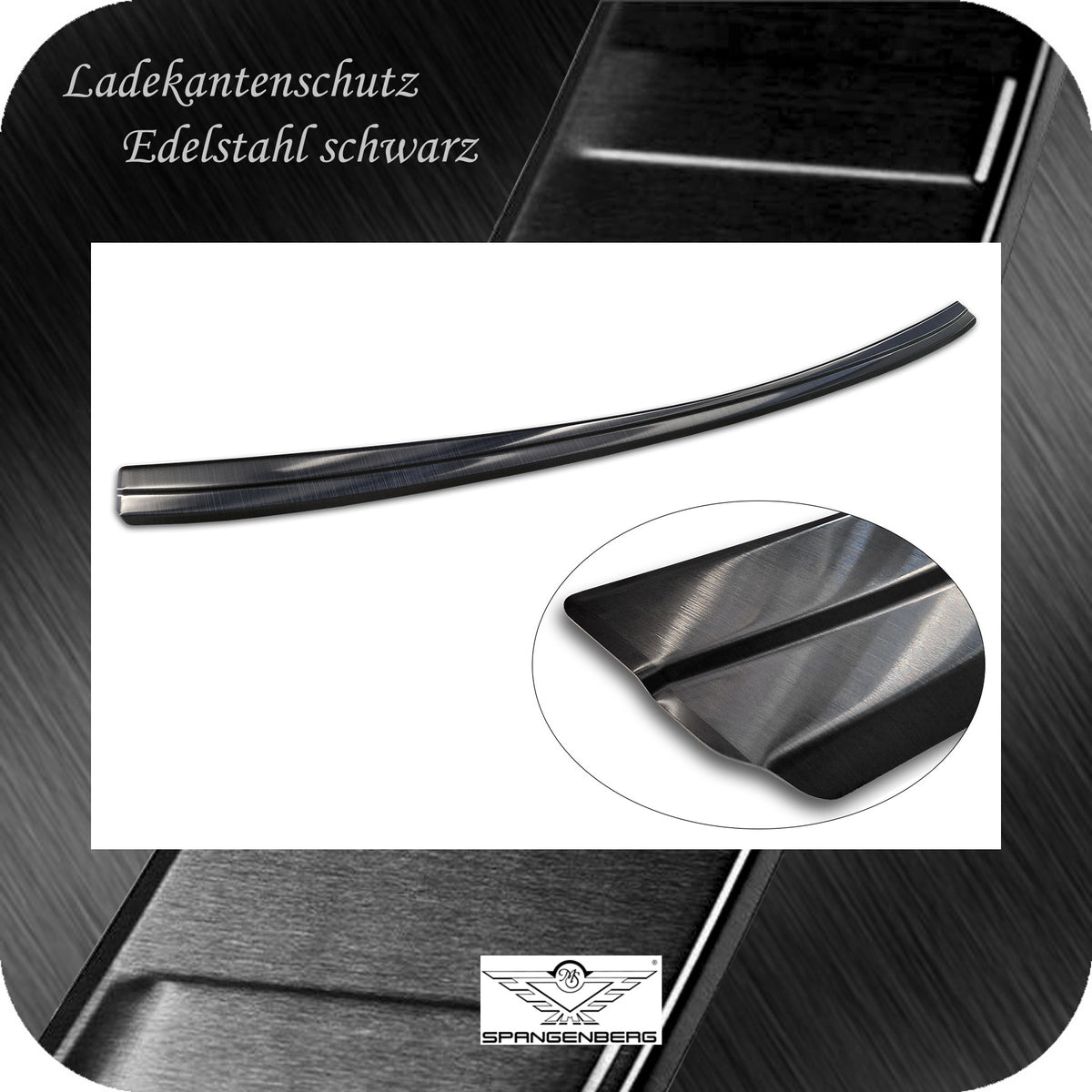 Ladekantenschutz Edelstahl schwarz für Honda CR-V VI 6.Generation 08.23- 3245349d