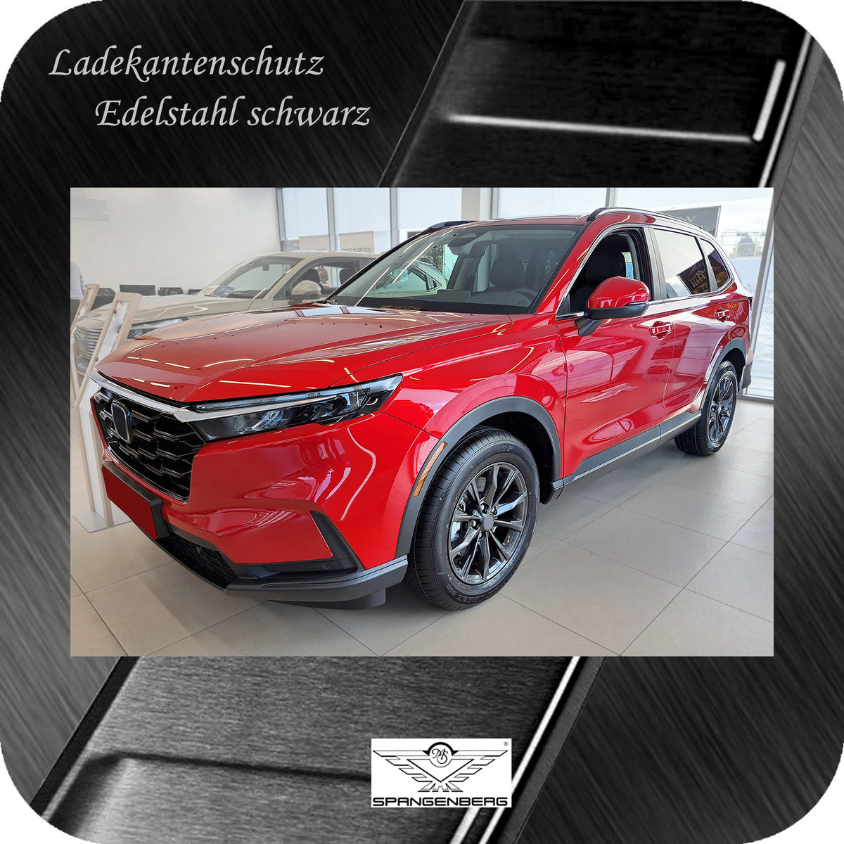 Ladekantenschutz Edelstahl schwarz für Honda CR-V VI 6.Generation 08.23- 3245349g