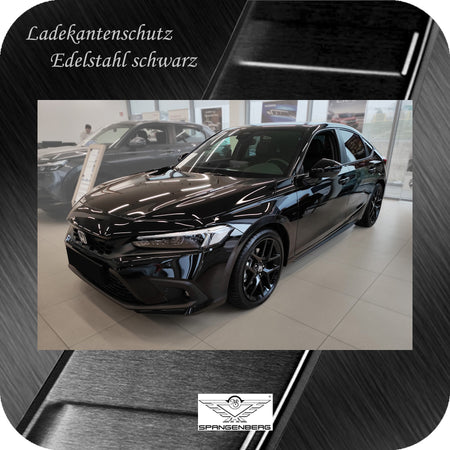 Ladekantenschutz Edelstahl schwarz für Honda Civic XI HB 5-Türer 10.22- 3245351 h
