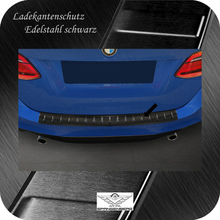 Ladekantenschutz Edelstahl schwarz für BMW 2er M Active Tourer 2014-2021 3245353c