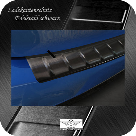 Ladekantenschutz Edelstahl schwarz für BMW 2er M Active Tourer 2014-2021 3245353d