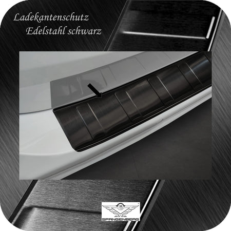 Ladekantenschutz Edelstahl schwarz für BMW 3er Touring G21 06.19-07.22 3245355 d
