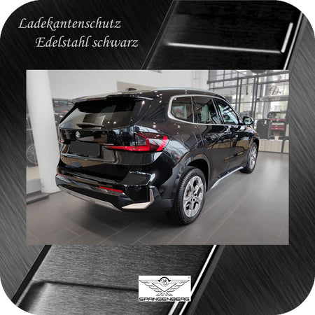 Ladekantenschutz Edelstahl schwarz für BMW X1 Typ U11 ab Bauj. 10.2022- 3245356 g