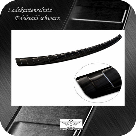 Ladekantenschutz Edelstahl schwarz für Audi Q3 Typ F3 ab Baujahr 9.2018- 3245358 e
