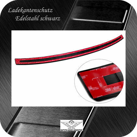 Ladekantenschutz Edelstahl schwarz für Audi Q3 Typ F3 ab Baujahr 9.2018- 3245358 f
