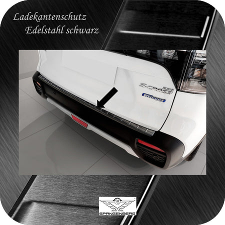 Ladekantenschutz Edelstahl schwarz für Suzuki S-Cross II ab Bj. 12.2021- 3245363b
