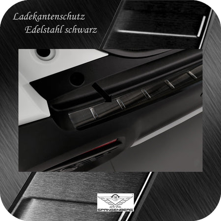 Ladekantenschutz Edelstahl schwarz für Suzuki S-Cross II ab Bj. 12.2021- 3245363d