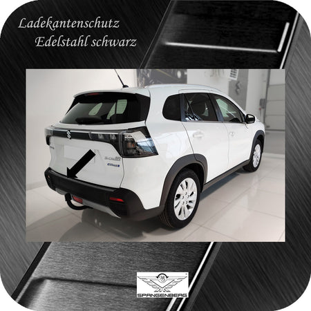 Ladekantenschutz Edelstahl schwarz für Suzuki S-Cross II ab Bj. 12.2021- 3245363f