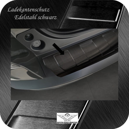 Ladekantenschutz Edelstahl schwarz für Citroen C5 X ab Baujahr 06.2021- 3245364 c