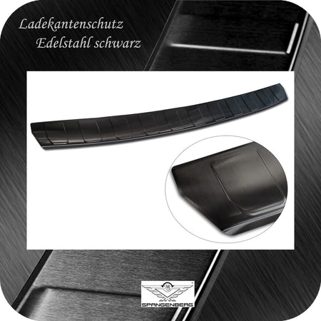 Ladekantenschutz Edelstahl schwarz für Citroen C5 X ab Baujahr 06.2021- 3245364 d