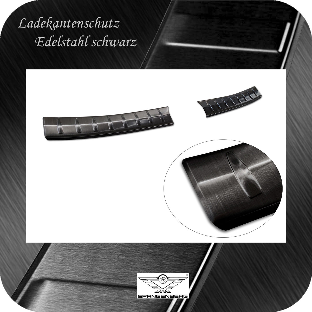 Ladekantenschutz Edelstahl schwarz für Citroen C4 X und ë-C4 X ab 11.22- 3245365 e