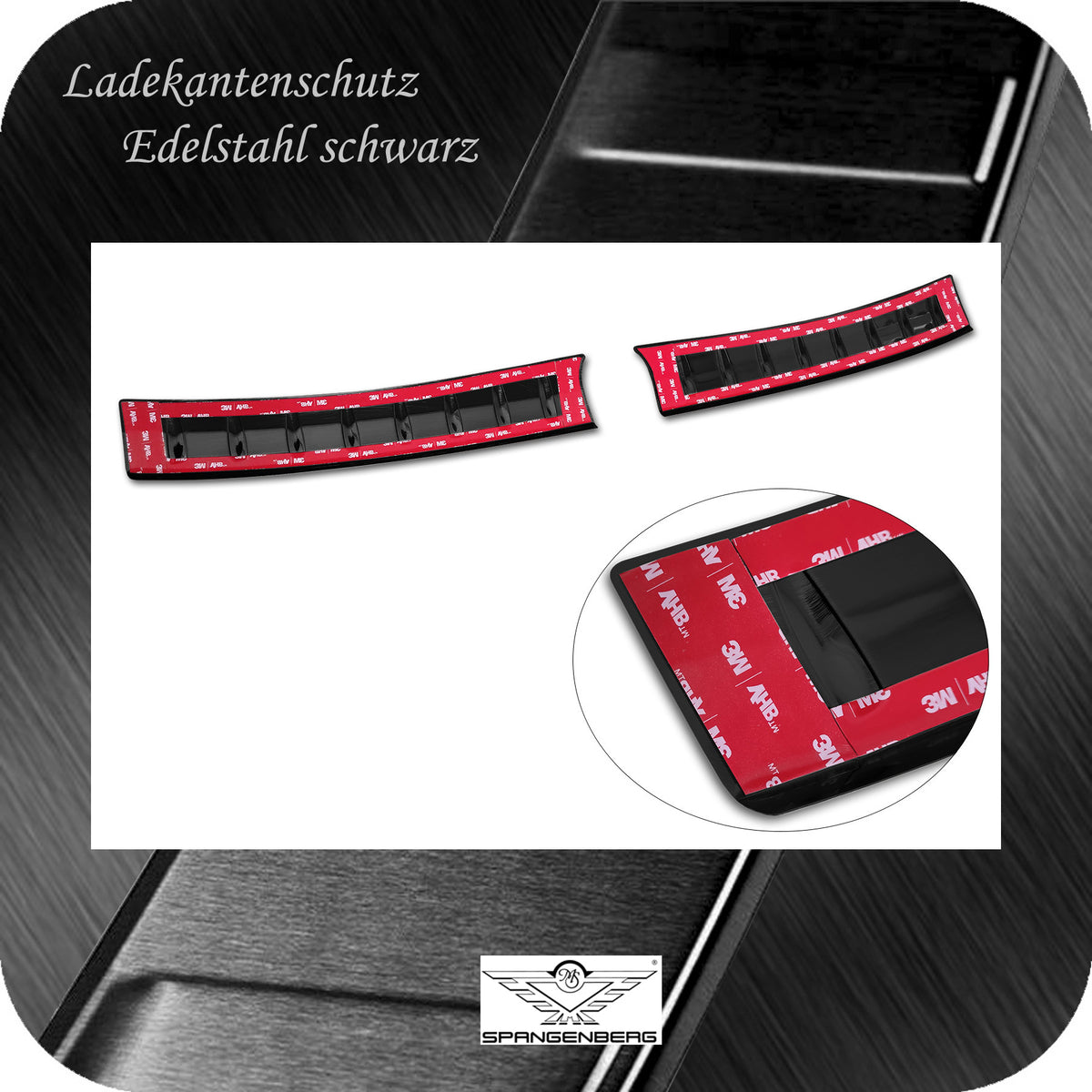 Ladekantenschutz Edelstahl schwarz für Citroen C4 X und ë-C4 X ab 11.22- 3245365 f