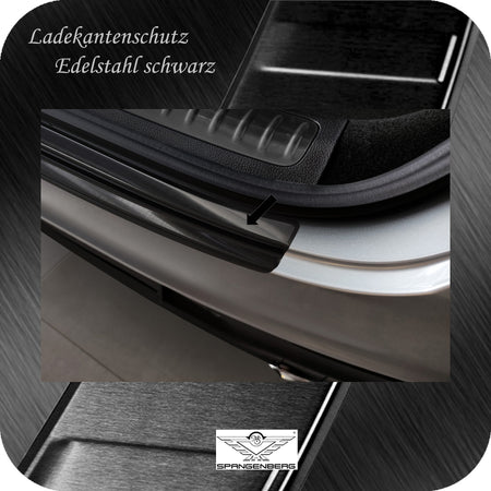 Ladekantenschutz Edelstahl schwarz für Mercedes GLC II Coupé C254 06.23- 3245366 c