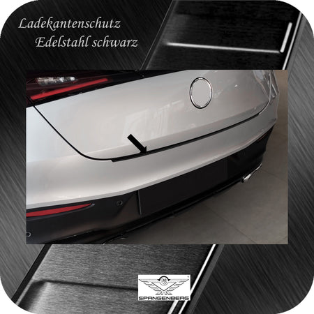 Ladekantenschutz Edelstahl schwarz für Mercedes GLC II Coupé C254 06.23- 3245366 d