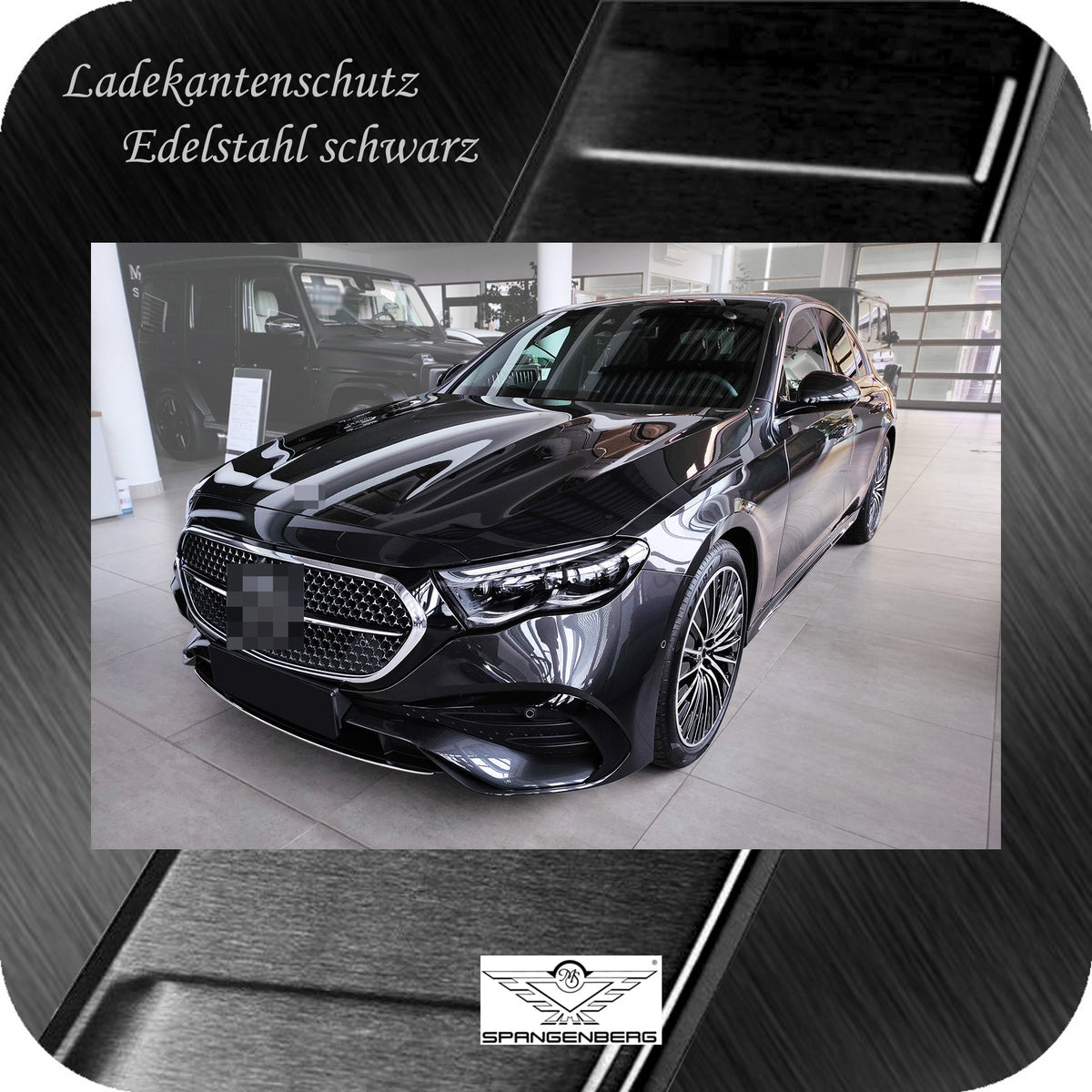 Ladekantenschutz Edelstahl schwarz für Mercedes E-Klasse Limo W214 2023- 3245368 i